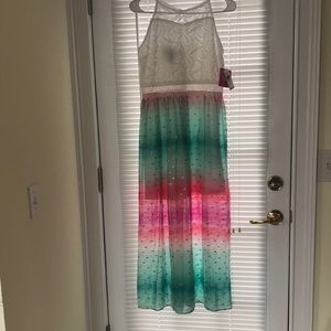 Girl size 16 long dress